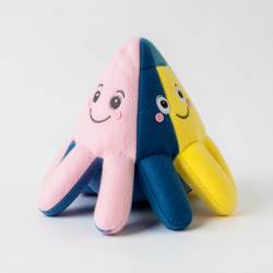 Three-Sided Reversible Octopus Plushie