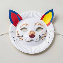Paper Plate Animal Masks