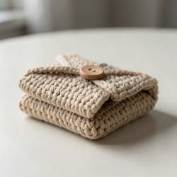 Simple Crochet Sunglasses Pouch