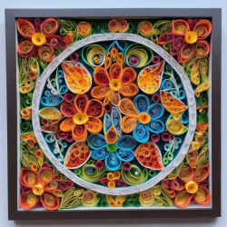 Intricate Paper Quilling Art