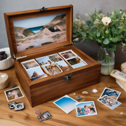 Personalized Photo Memory Box