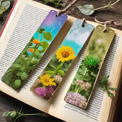 Seed-Embedded Plantable Bookmarks