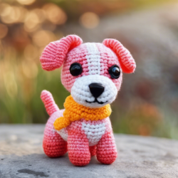 Amigurumi Crochet Dog Pattern