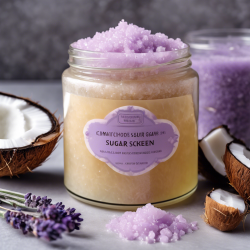 Natural Sugar Scrub for Glowing Skin