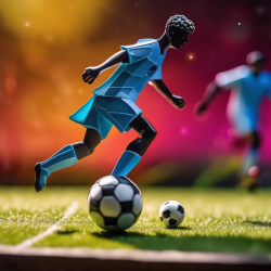 Pop-Up Soccer Player Card