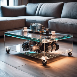 Interactive Display Coffee Table