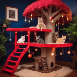 Adventure Time Tree House Cat Tree