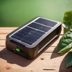 Solar-Powered Phone Charger from Recycled Electronics