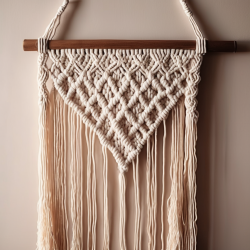 Macrame Wall Hanging for Boho Chic Decor