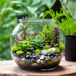 Create a Magical Miniature Garden Terrarium