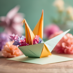 Handmade Decorative Origami Greeting Cards