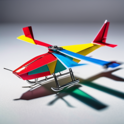 Paper Helicopter Model for Kids
