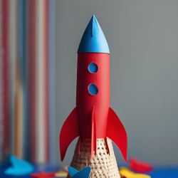 Paper Rocket Launcher Toy