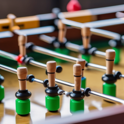 Portable Mini Foosball Table