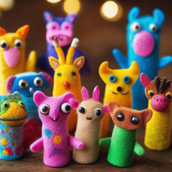 Paper Animal Finger Puppets