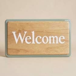 Personalized Wooden Welcome Sign