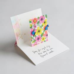 Handmade Pop-Up Greeting Card