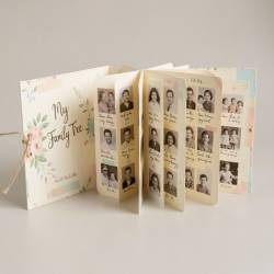 Family Tree Accordion Book