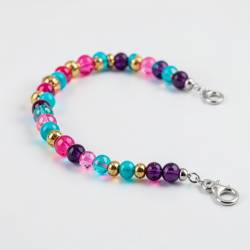 Sparkling Beaded Party Necklace