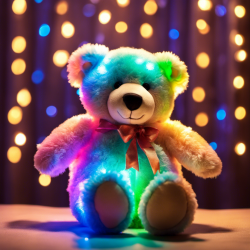 LED Light-Up Stuffed Animal