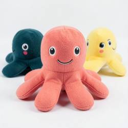 Three-Sided Reversible Octopus Plushie