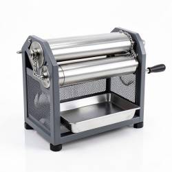 Manual Sugar Cane Juicer with Adjustable Rollers and Chain Drive