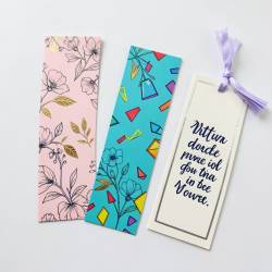 Personalized Paper Bookmarks