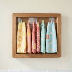 Retro Kitchen Towel Display Frame for Vintage Cruiser