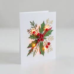 Festive LED Holiday Card
