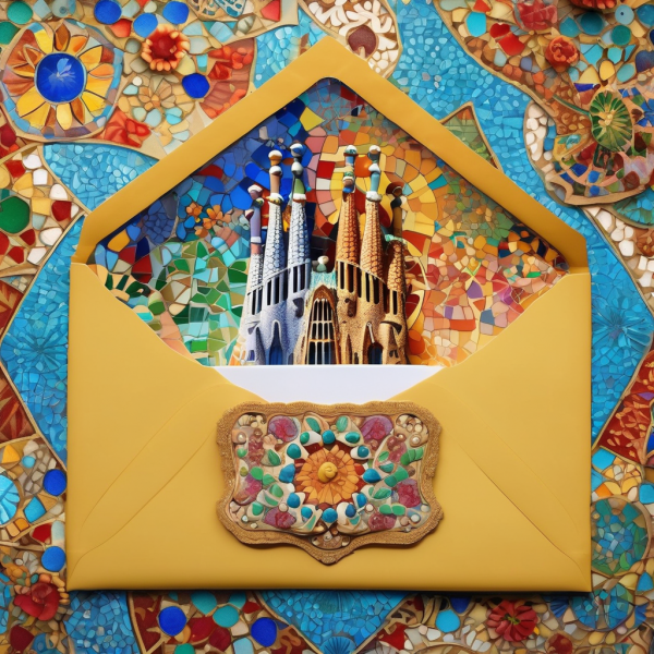 Barcelona Casa Batlló Surprise Envelope