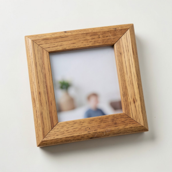 Rustic Wooden Photo Frame