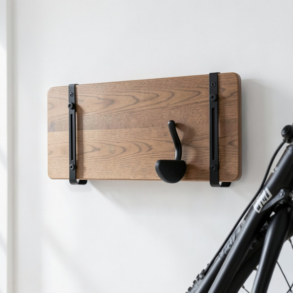 Space-Saving Wall-Mounted Foldable Bike Stand