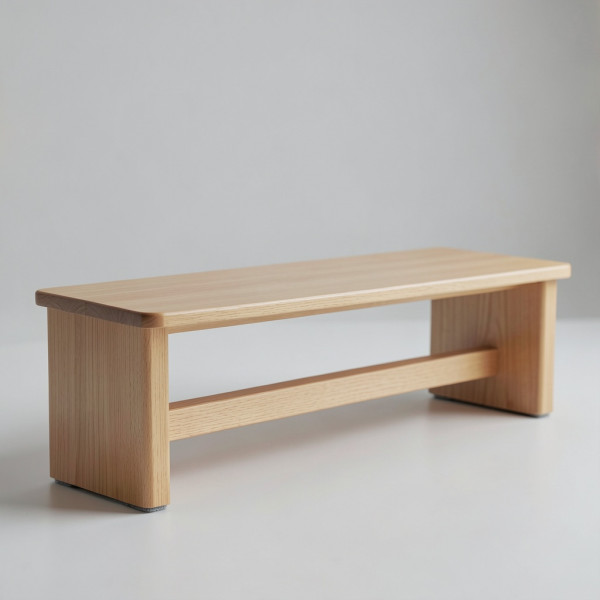 Plywood Monitor Stand for Four 28-Inch Screens