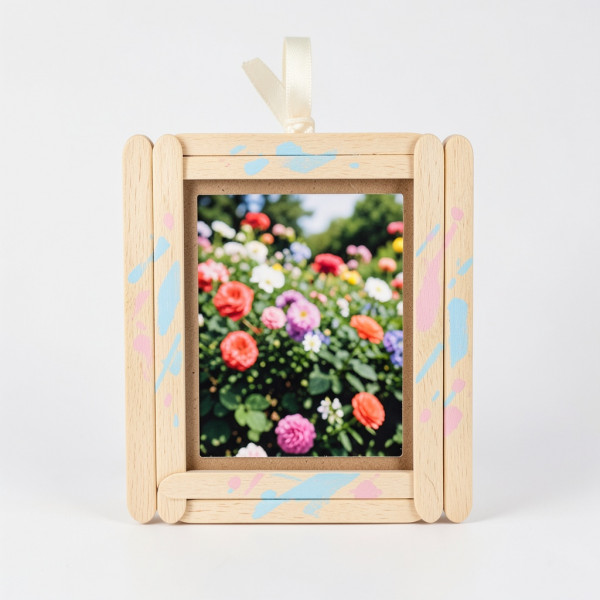 Ice Cream Stick Photo Frame