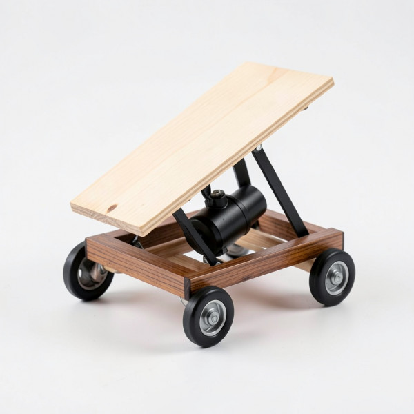 Small Scale Hydraulic Tilting Trailer Model