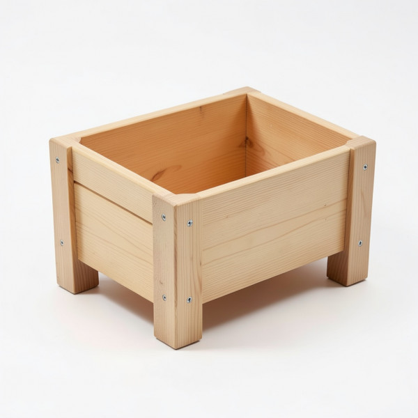 Simple Wooden Garden Planter Box