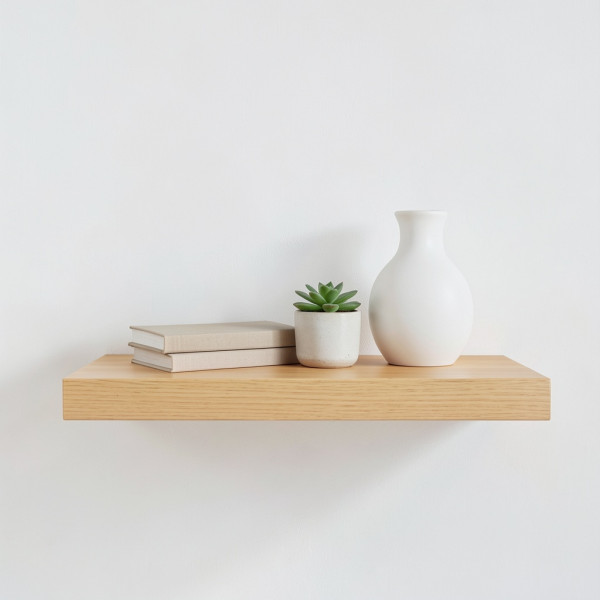Simple Wooden Floating Shelf